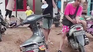 Bike remote key prank