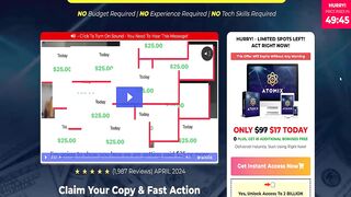 Atomix Menu Review: Get Paid $25+ Every ! ????