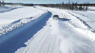 Snowy drift