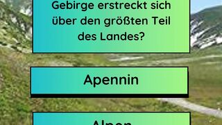 Italienische Gebirge