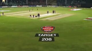 Pakistan need 208 in t20I against West indies