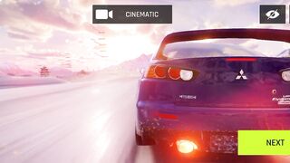 car drift off road