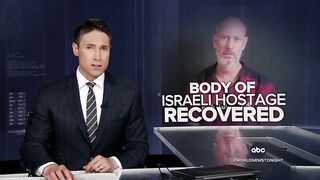 Protesters in Israel demand the return of hostages taken by Hamas terrorists.