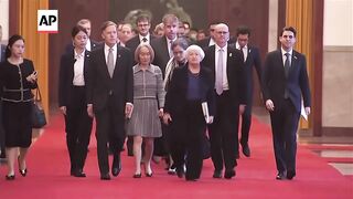 US Treasury Secretary Yellen meets Chinese Premier Li Qiang in Beijing.