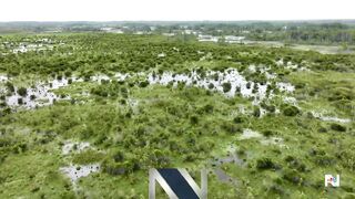 Environmentalists warn of threat to famed Okefenokee Swamp.