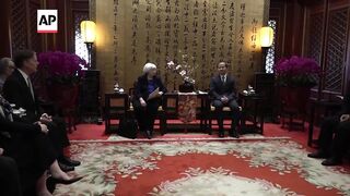 US Treasury Secretary Yellen meets Beijing Mayor Yin Yong during China visit.