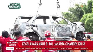 Kecelakaan Maut di Tol Jakarta Cikampek KM 58, Proses Evakuasi Dilakukan.