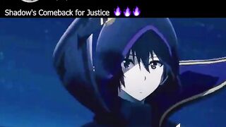 Shadow's Comeback For Justice ????- Eminence in shadow #shorts #anime
