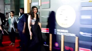 Salman Khan Heroine Saiee Manjrekar Stunning Look At Jio Mami Film Festival 2023.
