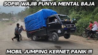 Drivers must have mental steel!!! So that you can pass the climb of Batu Jomba