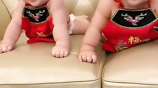 Twins Baby Videos You Can't Ignore their Cuteness by Mohammad Farhad