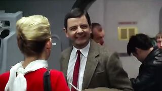 Mr. Bean travel to America