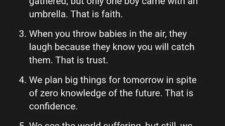 Hope and Faith