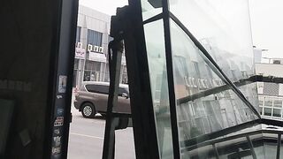 Big glass loding