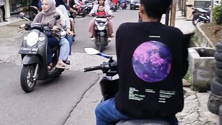 Jalanan Macet menjelang hari lebaran
