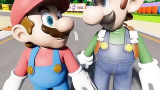 Mario and Luigi Rate Pizza @Lionfield