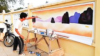 Street painter ????‍????