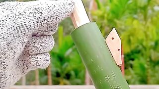 صناعه بندقيه من الاشجار