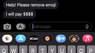 Remove emoji hack