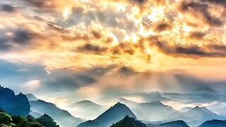 Nature Scenery of Water and Bird Sounds Part. 1