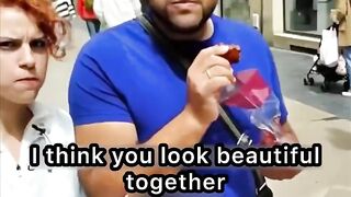 Just strangers being wholesome with each other