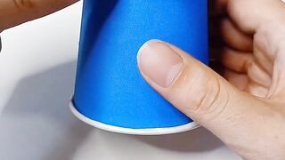 Make a car with used paper cups