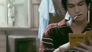 The awesome punch from the girl