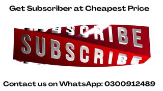 Get You Tube Subscriber at Cheapest Price