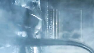 Alian fighting scene