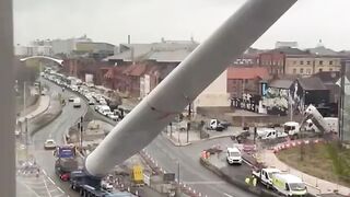 Wind turbine on the move