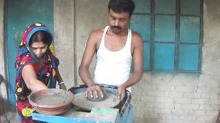 Beautiful Soil pot making system