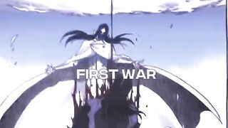 First War vs Second War Bleach #bleachtybw