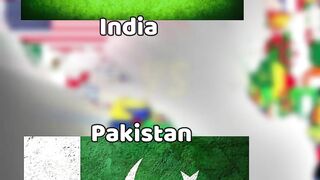 india vs pakistan comparison #shorts