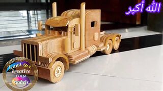 How to Make Kenworth W 900 LX / Awesome Woodcraft  / Wood Truck
