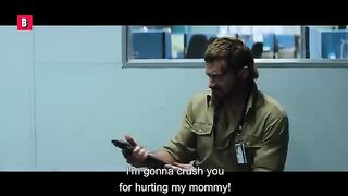 Chappie destroys Hugh Jackman then walks out like a G