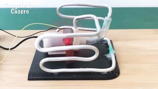 Cómo Hacer un Mini AC - CONGELADOR Casero _ ❄DIY CLHI❄.