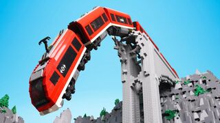 LEGO Train Crash