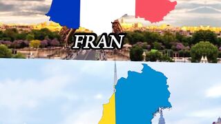 FRANCE VS SWEDEN COUNTRY COMPARISON #shorts #france #sweden #geography #comparison