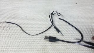 DIY USB to AUX Cable