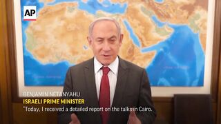 Netanyahu vows to carry out Rafah invasion in Gaza, says 'there is a date'.