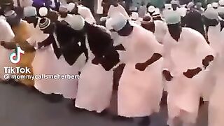 The end of Kareem in Africa dance