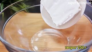 Вкусное творожное печенье с яблоками