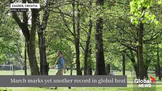 Europeans soak up sun as EU climate agency reports hottest March on record