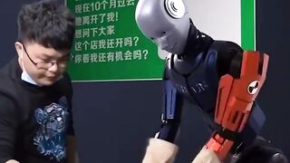 Robot with anger issues
