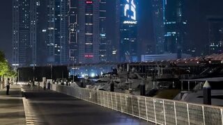 DUBAI MARINA VIEW NIGHT