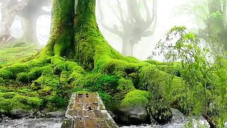 The soft spring rain