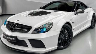 Mercedes SL65 Black Series 1 OF 1 BRABUS STEALTH! Rarest V12 BRABUS! Exterior Interior Walkaround 4K
