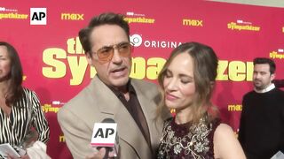 Robert Downey Jr. and Susan Downey on 'The Sympathizer'.