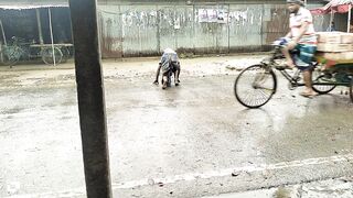 How do these crazy people look in a lot of rain
