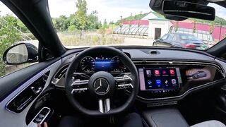 NEW 2024 Mercedes E300 POV Driving! BEST Daily Driver! Interior Exterior Review 4K